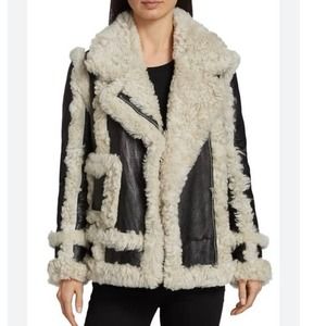 Women's Shearling Leather Jacket
